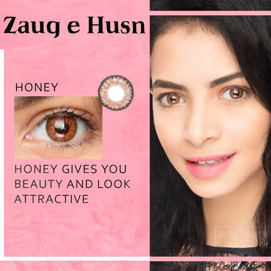 Pure Hazel Eye Lens - 1 Pair - Comfortable and Natural Look