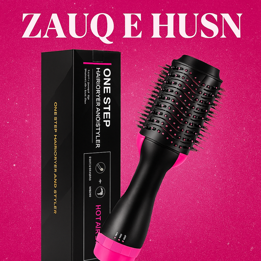 One Step 2-in-1 Hair Dryer & Brush (Dryer + Styler) – Fast Drying, Straightening & Curling, 1000W Power