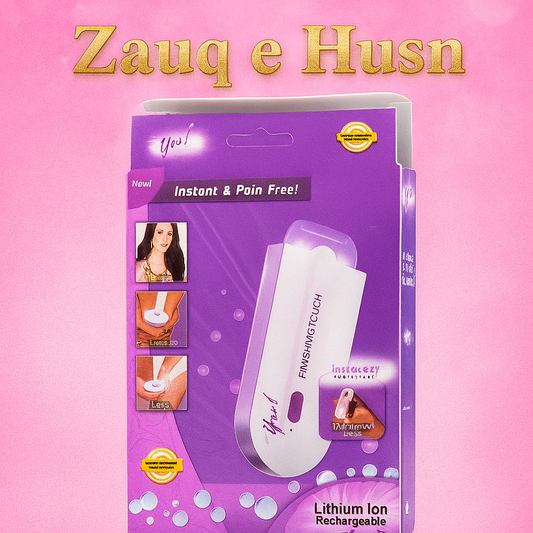 Finishing Touch Laser Hair Remover – Instant Pain-Free Hair Removal Machine with LED Light
