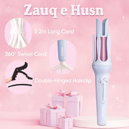 Curling Iron Rod with Intelligent Temperature Control – Lightweight & Ergonomic Design – 1 Pc