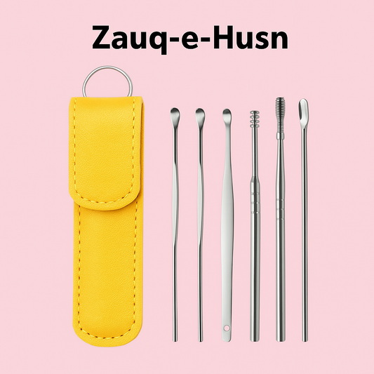 Ear Wax Cleaning Kit - 6 Pcs Ear Pick Tools