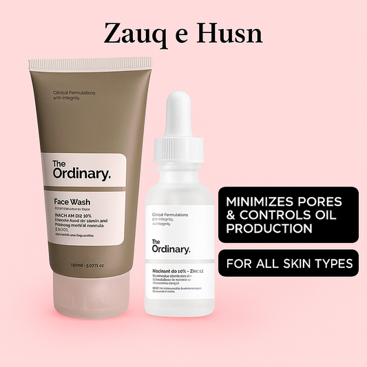 2 in 1 Skincare Bundle - 1 x Face Wash & 1 x Niacinamide Serum (2 Pcs)