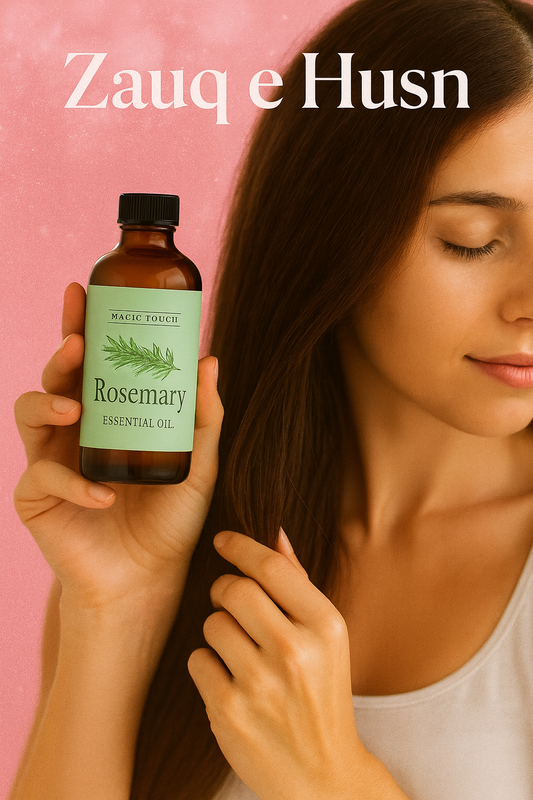 Magic Touch Rosemary Essential Oil for Hair Growth – 60ml | Nourish Shiany & Healthy Hair Care - Magic touch