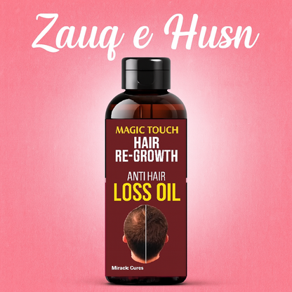 Magic Touch Hair Regrowth Anti Hair Loss Oil – 120ml | Miracle Oil for Hair Growth and Regrowth
