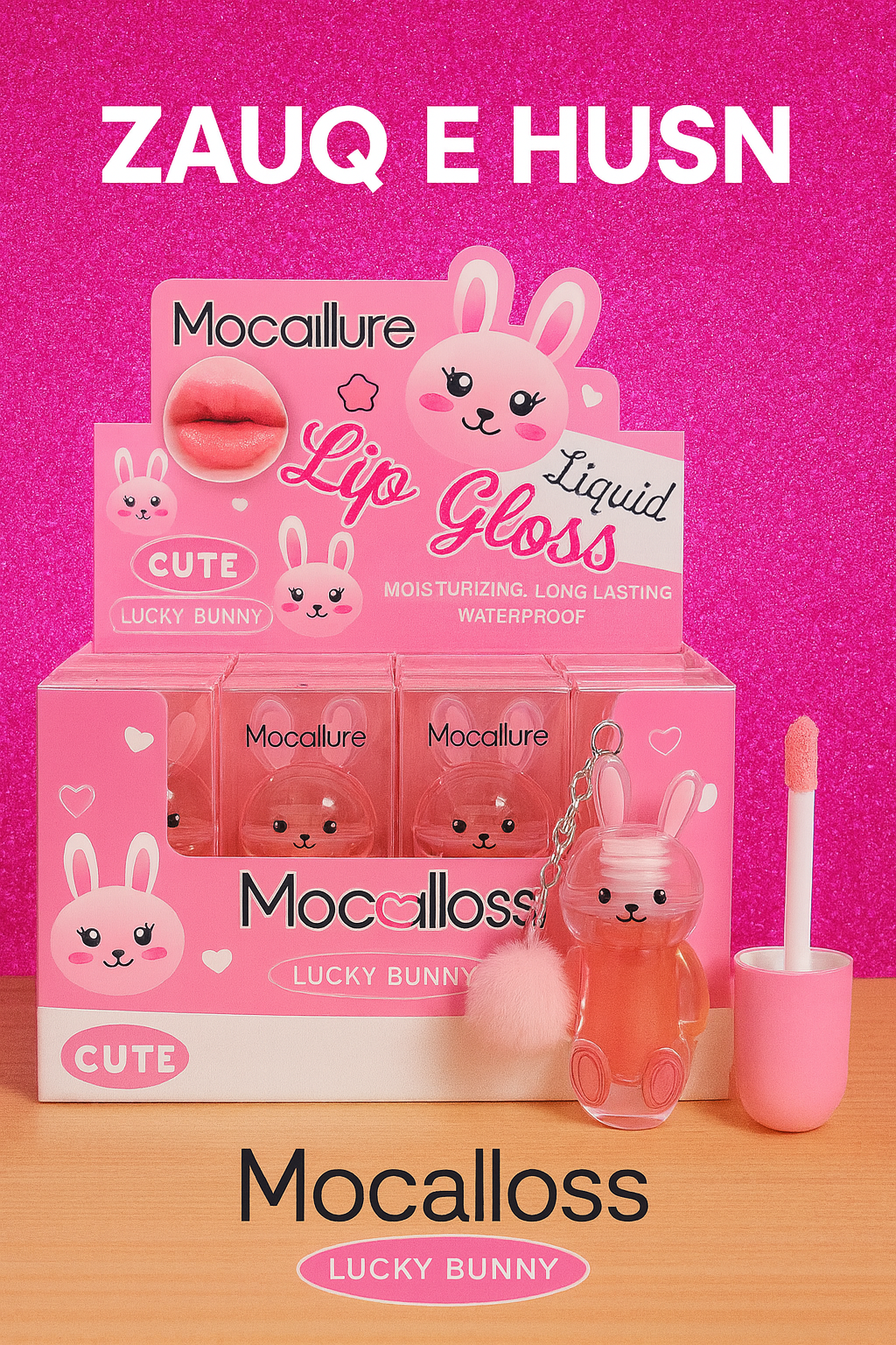 Cool Undertone Lip Gloss – Shades of Pink, Creamy Finish – 60ml -  Mocallure