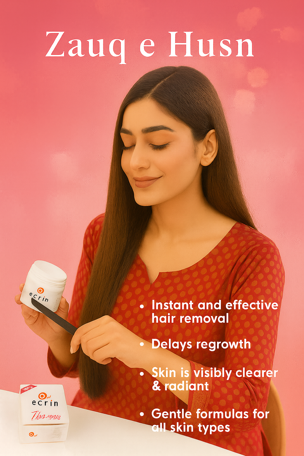 Ecrin Organic Halawa Wax – 100% Lemon & Sugar Base for Natural Hair Removal – 300g - Ecrin