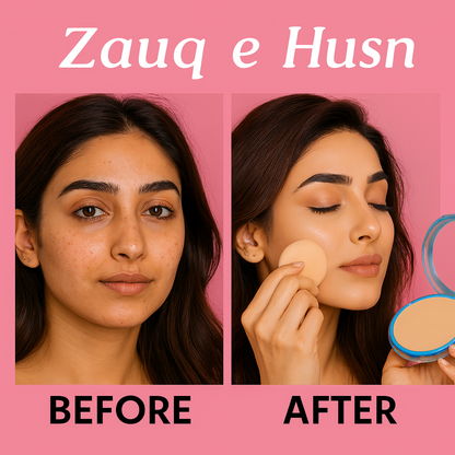 Fit Me Face Powder 2 in 1 - Matte Poreless Formula for All Skin Types -  Fit me