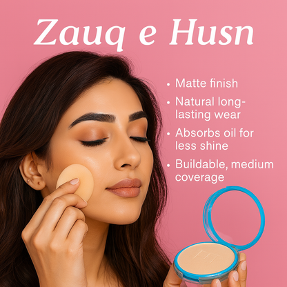 Fit Me Face Powder 2 in 1 - Matte Poreless Formula for All Skin Types -  Fit me