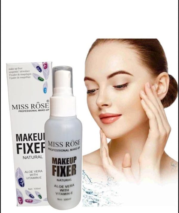 Miss Rose Makeup Fixer Spray – Long-Lasting Setting Spray (100ml)