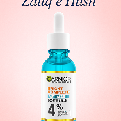 Garnier Anti-Acne Booster & Skin Naturals Bright Serum – 30ml