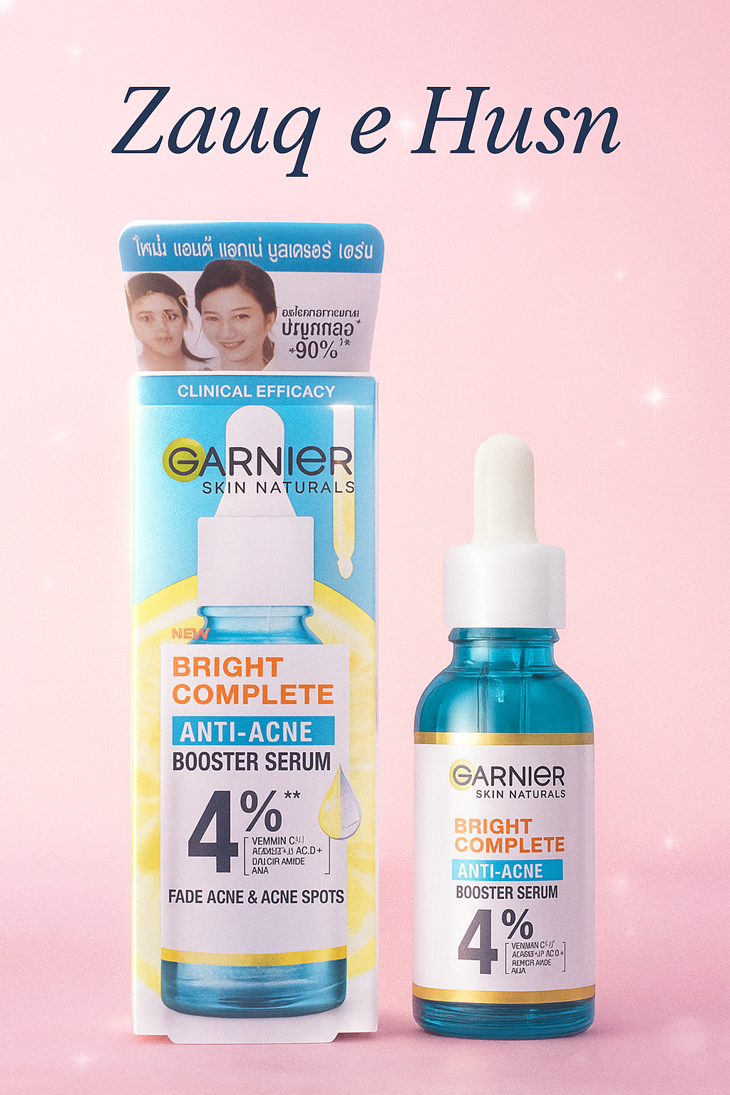 Garnier Anti-Acne Booster & Skin Naturals Bright Serum – 30ml