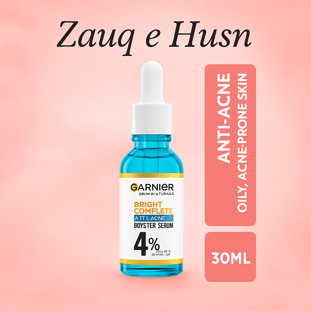 Garnier Anti-Acne Booster & Skin Naturals Bright Serum – 30ml