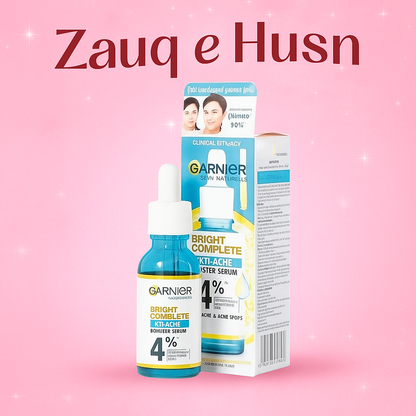 Garnier Anti-Acne Booster & Skin Naturals Bright Serum – 30ml