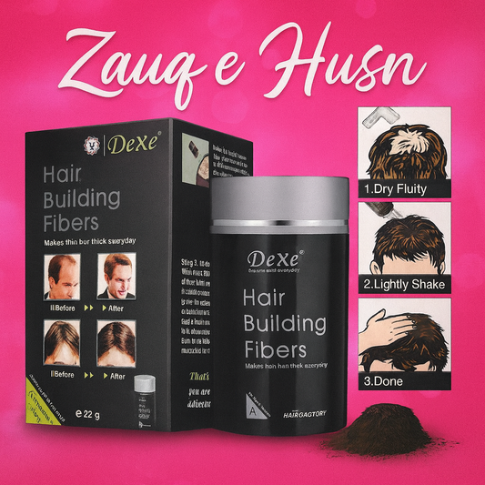 Hair Building Fibers Instant Hair Thickener for Men & Women - Dexe