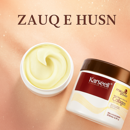 Karseell Collagen Hair Mask – 500ml | Intensive Repair Treatment for Dry & Damaged Hair