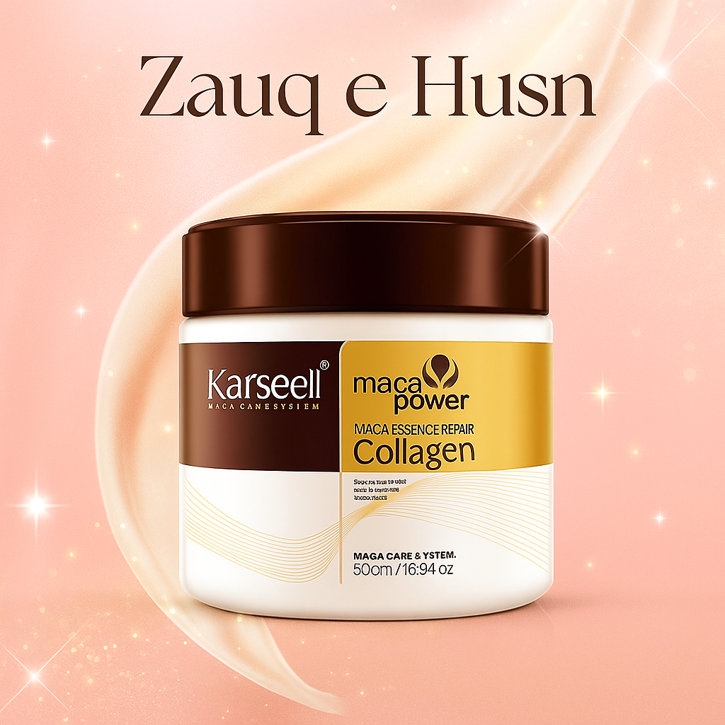 Karseell Collagen Hair Mask – 500ml | Intensive Repair Treatment for Dry & Damaged Hair