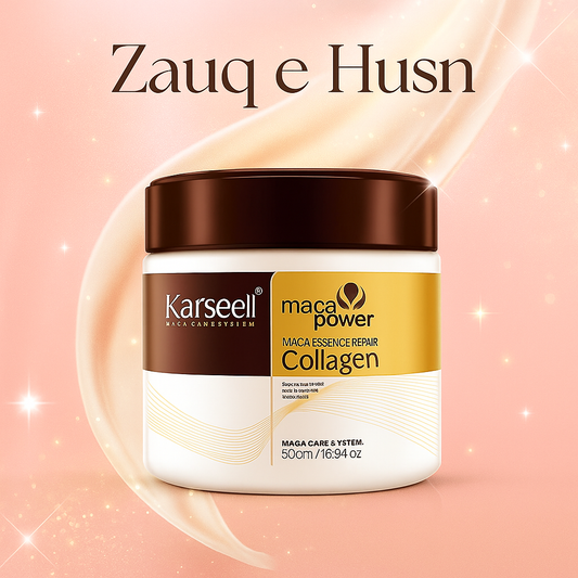 Karseell Collagen Hair Mask – 500ml | Intensive Repair Treatment for Dry & Damaged Hair