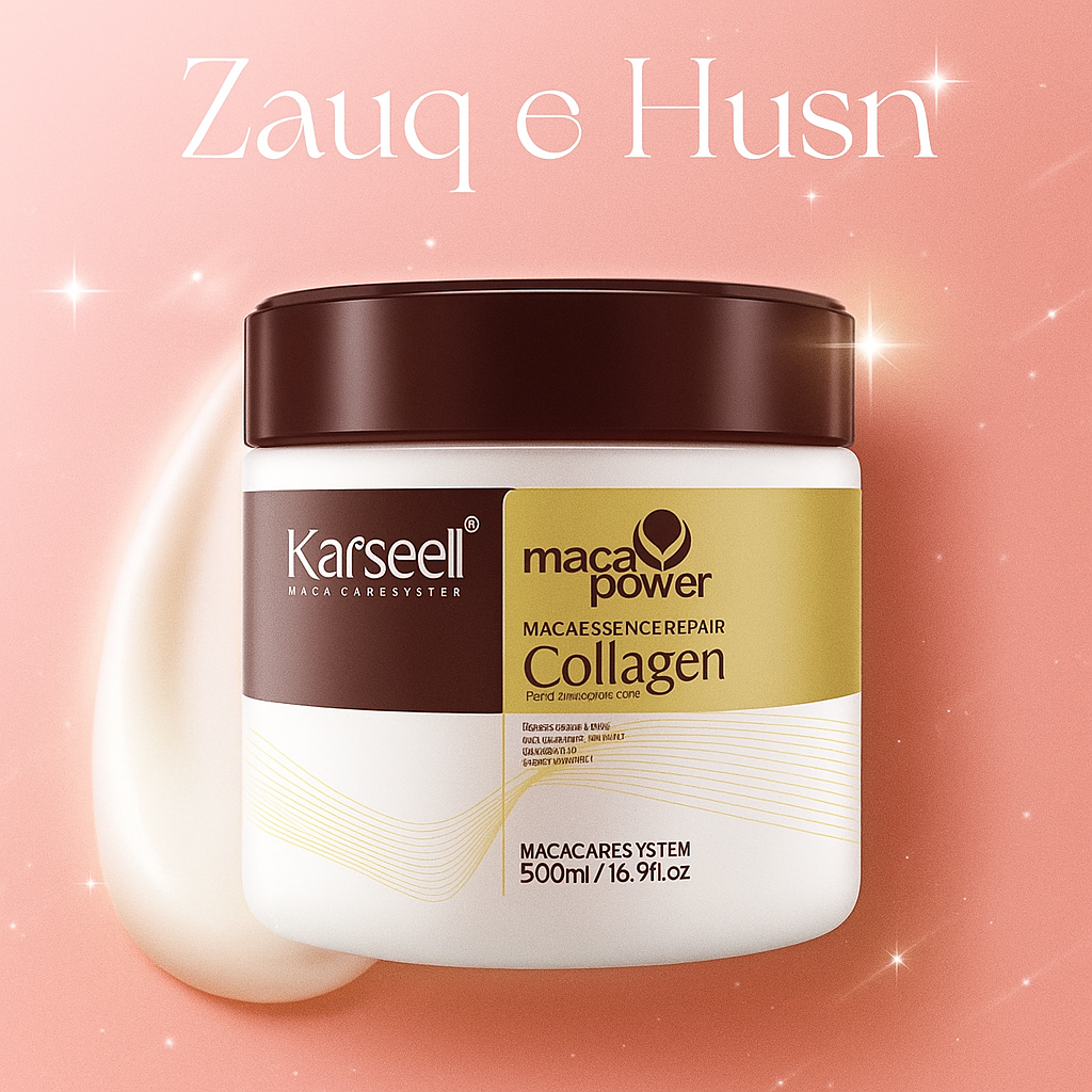 Karseell Collagen Hair Mask – 500ml | Intensive Repair Treatment for Dry & Damaged Hair