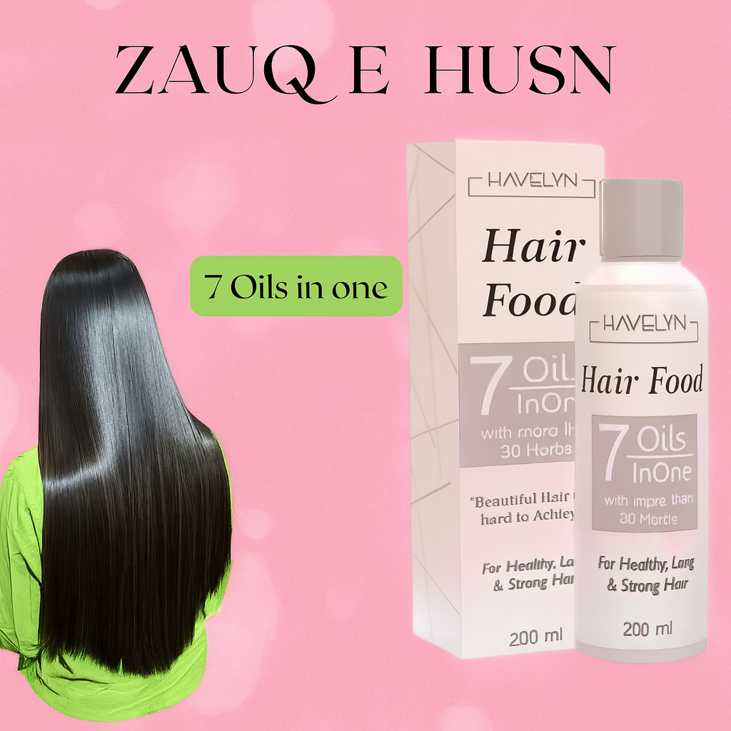 7 in 1 Hair Food Oil – Nourishing Blend for Hair Growth & Scalp Care