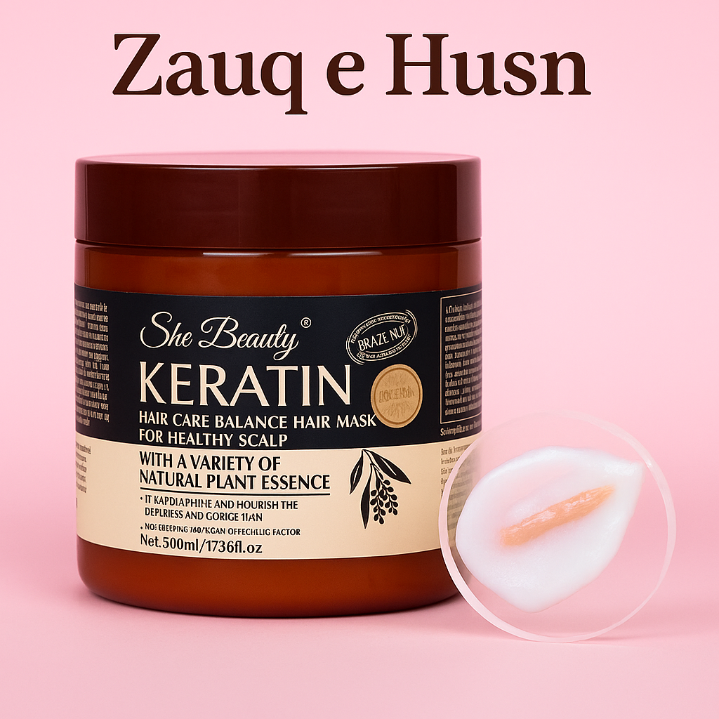 Keratin Hair Mask Treatment - Salon Quality 500 ml for Radiant Hair