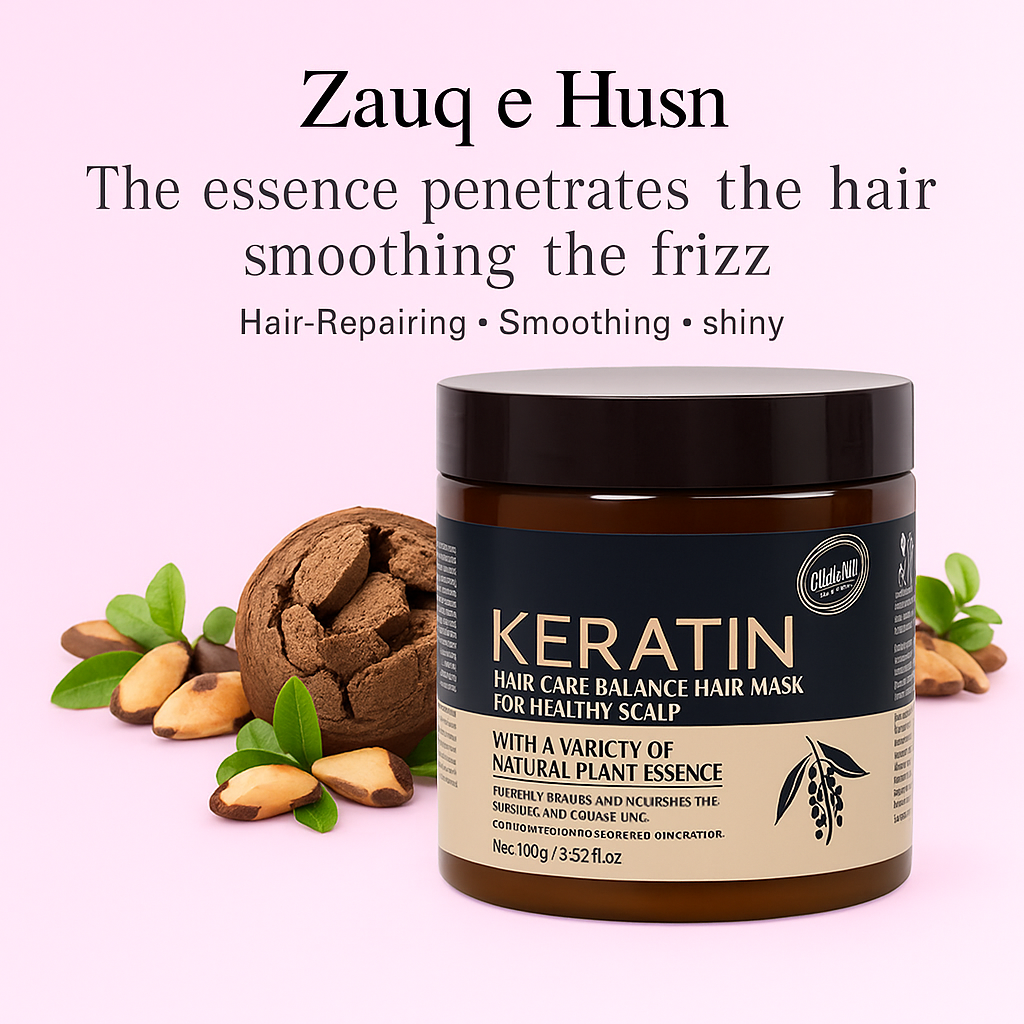 Keratin Hair Mask Treatment - Salon Quality 500 ml for Radiant Hair
