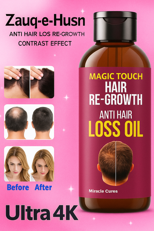 Magic Touch Hair Regrowth Anti Hair Loss Oil – 120ml | Miracle Oil for Hair Growth and Regrowth