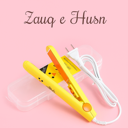 Portable Mini Hair Straightener - 1 Pc High Heat Quick Heating Tool