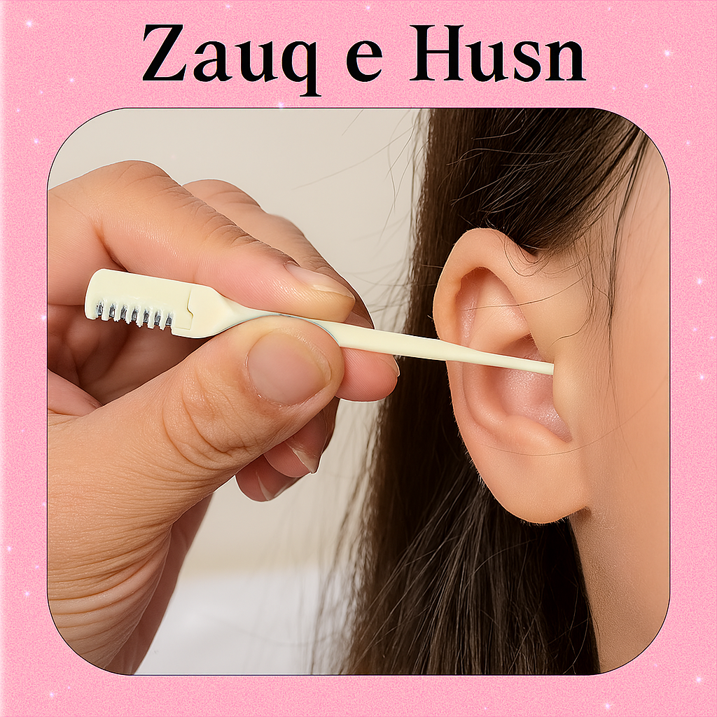 2-in-1 Nose Hair Trimmer + Portable Ear Pick