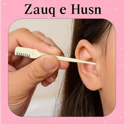 2-in-1 Nose Hair Trimmer + Portable Ear Pick