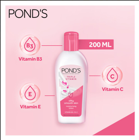 POND’S Triple Vitamin Moisturizing Lotion - 200ML