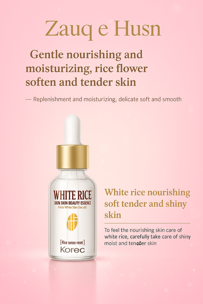 Rorec Whitening & Anti-Aging Serum with White Rice Extract – 15ml