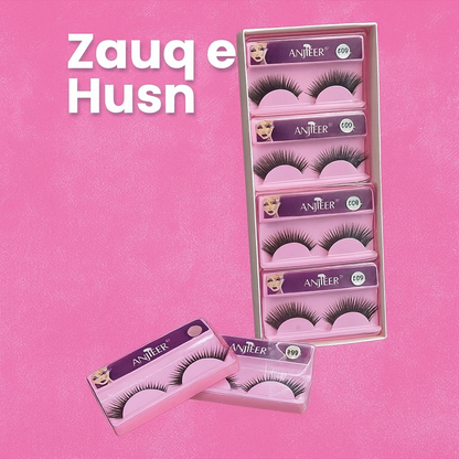 Premium 6D False Eyelashes – Reusable Set of 2