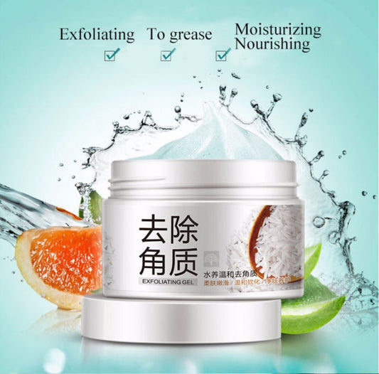 Bioaqua Rice Gel Face Scrub for Brightening & Exfoliating