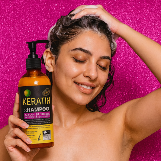 Keratin Hair Shampoo | Gentle & Nourishing Formula - Keratin