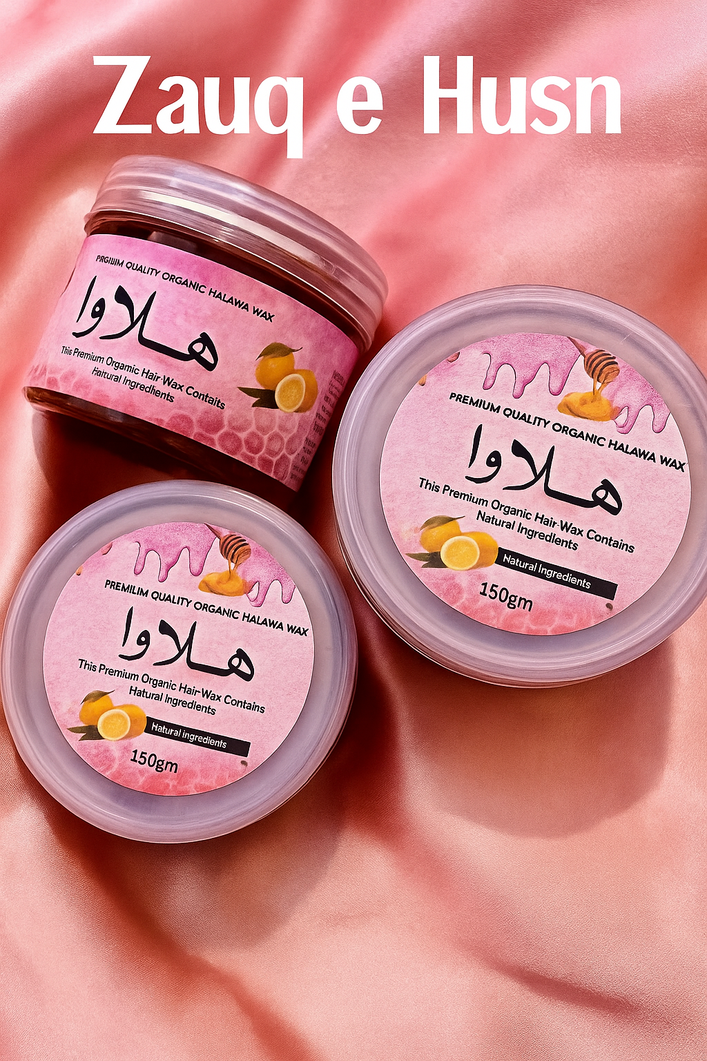 Halawa Wax | 120g | Gentle Hair Removal Wax for Fingers, Toes & Eyebrows