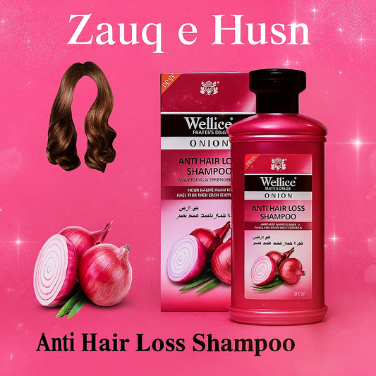 Onion Anti-Hair Loss Shampoo – 400ml for Hair Growth & Repair
