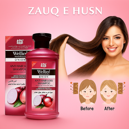 Onion Anti-Hair Loss Shampoo – 400ml for Hair Growth & Repair