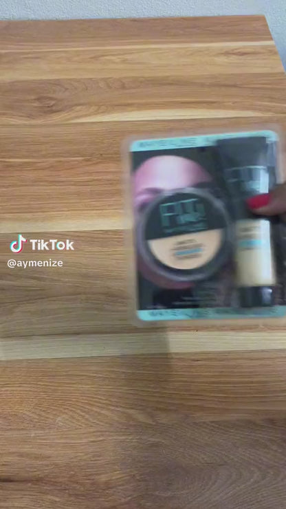 2-in-1 Makeup Deal – Liquid Foundation & Face Powder Combo For Smooth, Flawless Finish – Budget-friendly Beauty Set – Ivory Shade - Fit Me