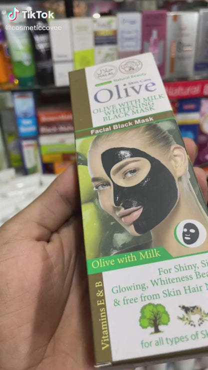 Dead Skin Remover Peel-Off Face Mask | Hydrating & Smooth | Black