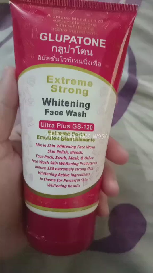 Whitening & Brightening Face Wash - 150ml for All Skin Types - Removes Dirt and Impurities