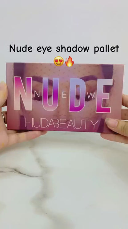 Beautious 18-Color Nude Eyeshadow Palette - Huda Beauty