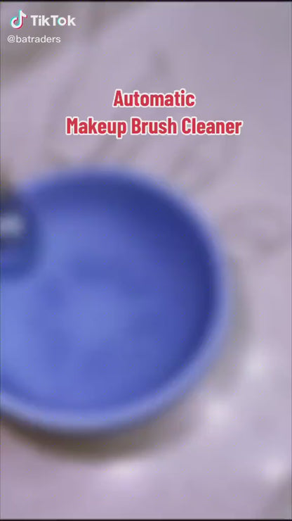 Electric Makeup Brush Cleaner Machine – USB Powered, Gentle & Efficient Cleaning for Makeup Brushes