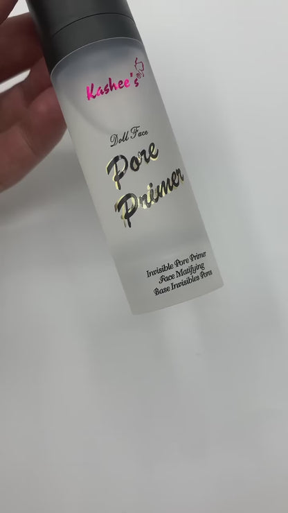 Kashee’s Poreless Primer – 30ml | Matte Finish, Hydrating & Pore Minimizing Primer for Smooth Skin