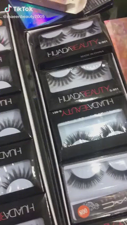 Keeps Eyes Hydrated And Comfortable False Eyelashes - Pack Of 6 - Huda Beauty