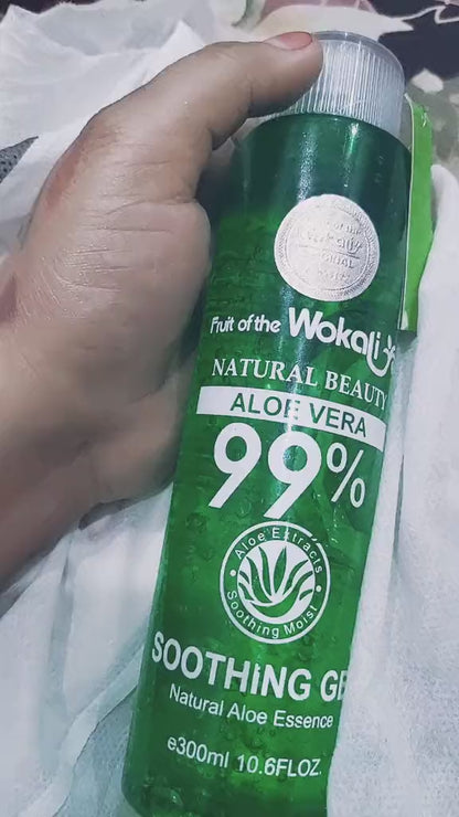 Aloe Vera Skin Hydrating Glow Gel 300ml - Fruit of Wokali